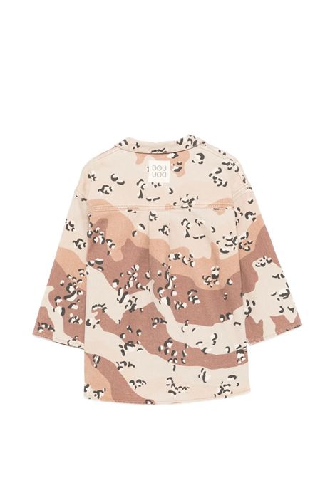 Giacca con stampa camouflage DOUUOD JUNIOR | DY2Q07 Z3843108MA